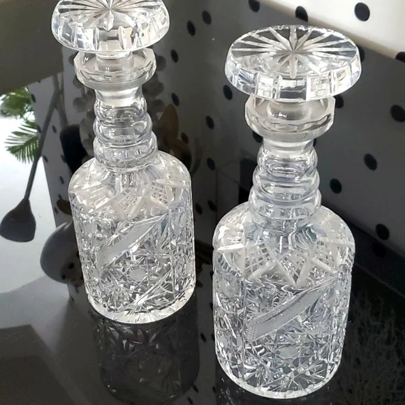 Vintage Decanters [pair]